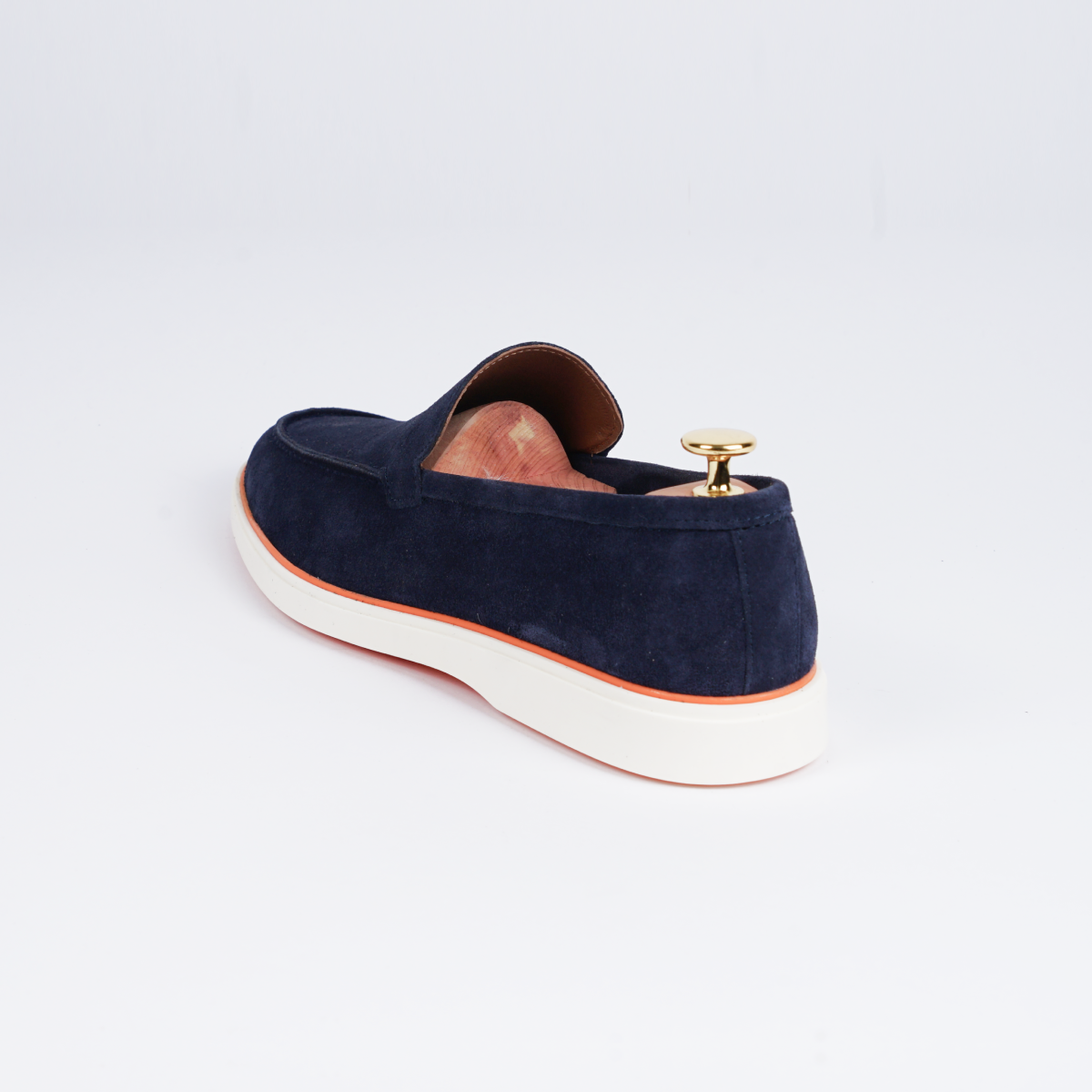 Heritage Suède Loafer Blauw – ideaal voor smart casual en zakelijke outfits.