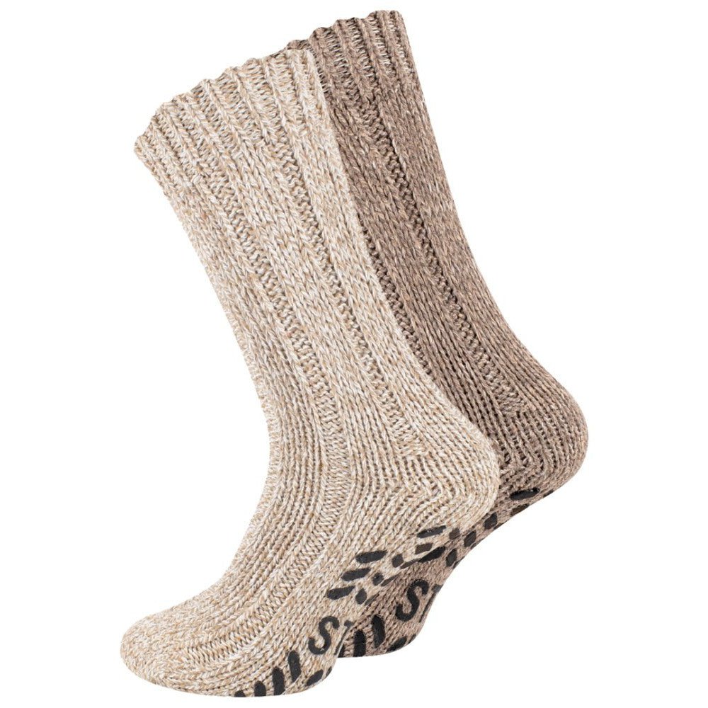 Noorse wollen sokken | Anti-slip zool