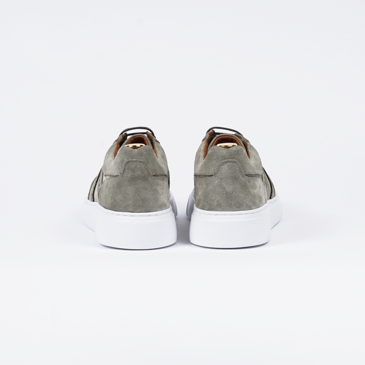 Olive Brogue Sneaker