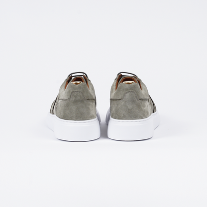 Olive Brogue Sneaker