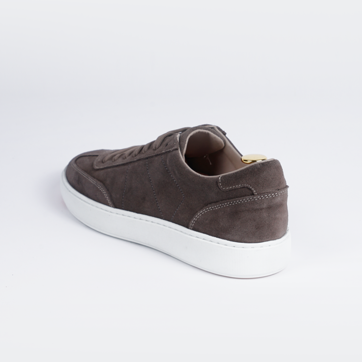 Taupe Suède Low-Tops