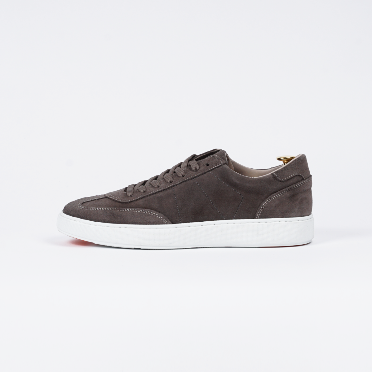Taupe Suède Low-Tops