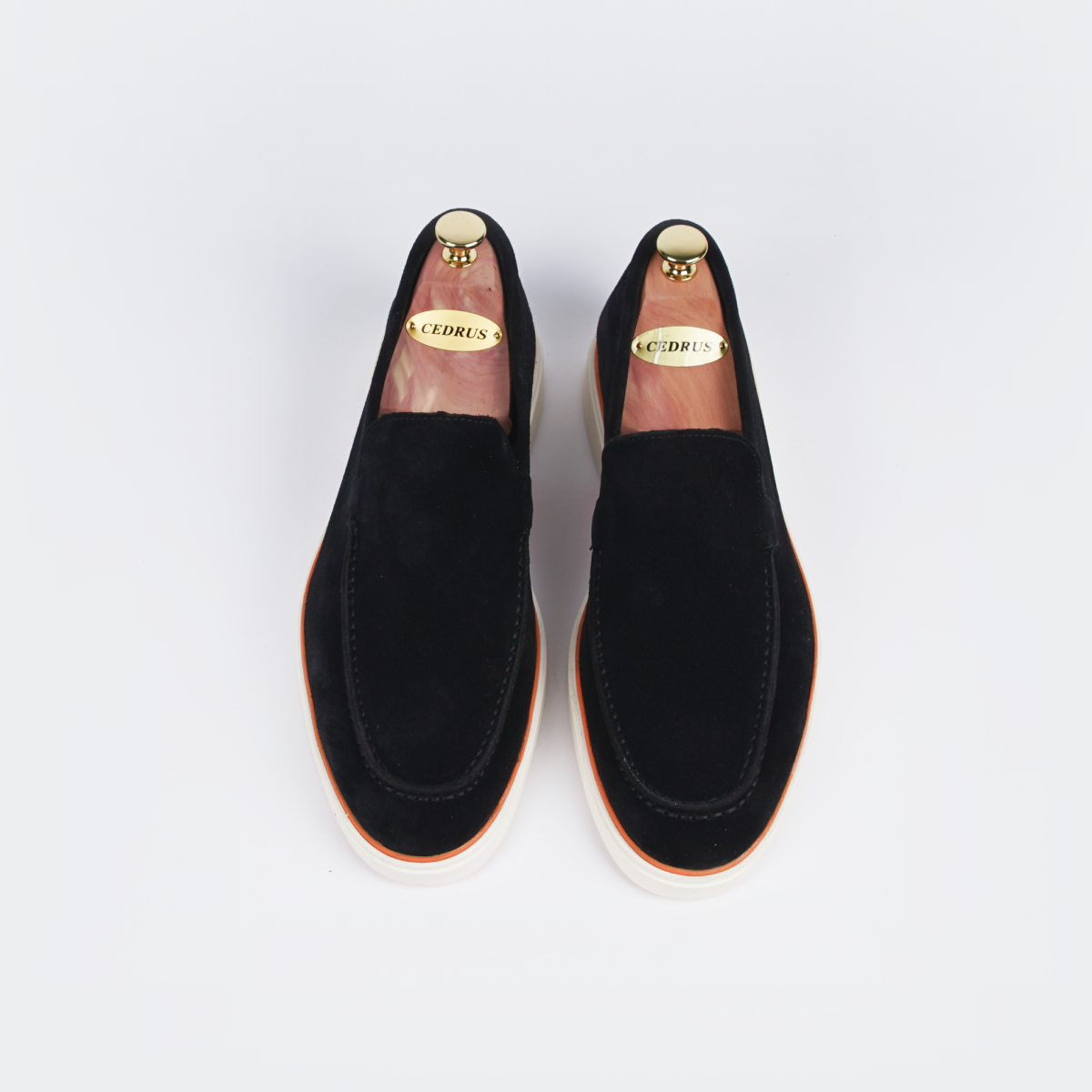 Heritage Suède Loafer Zwart – perfect voor formele gelegenheden.